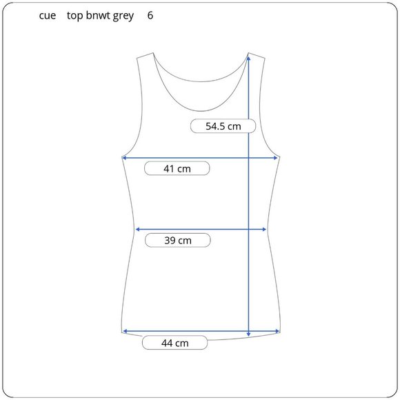 NEW Cue sleeveless top women's size 6 grey BNWT $189 tweed textured blouse zip - Picture 3 of 12